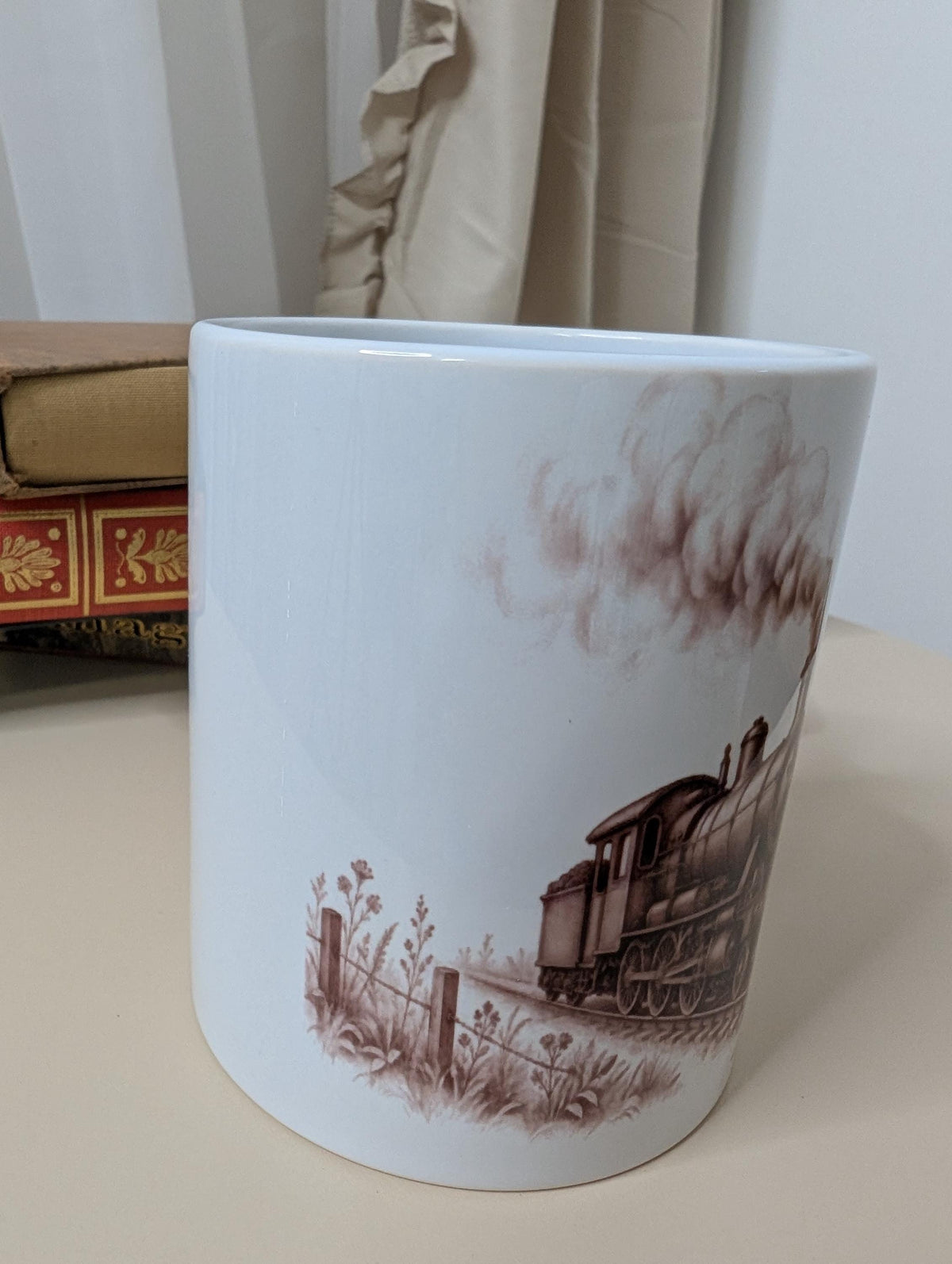 Vintage Steam Train Mug | Railway Enthusiast Gift | Heritage Locomotive Mug | 11oz Ceramic
