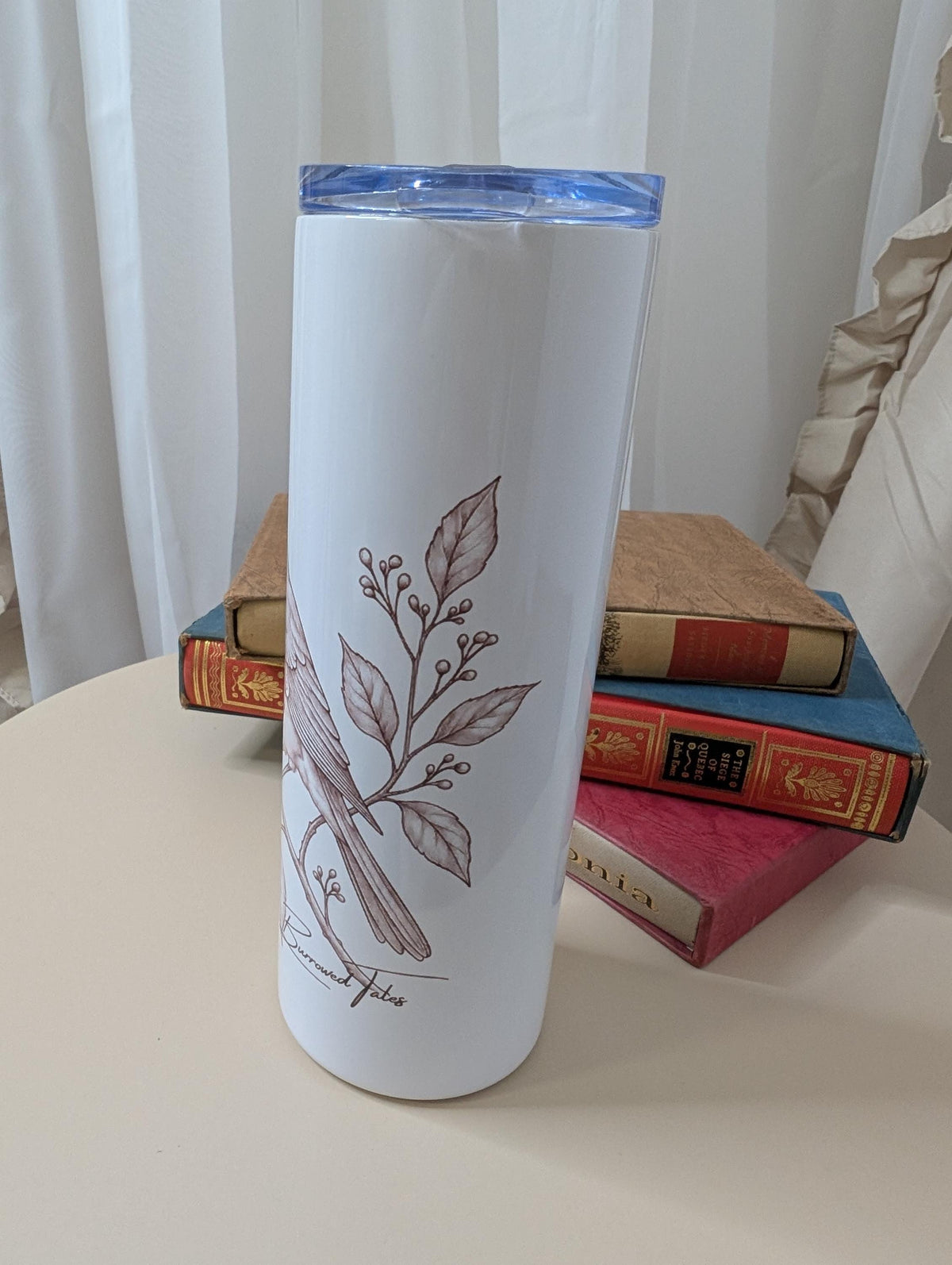 Garden Bird Tumbler | Birdwatcher Gift | Bird Lover Travel Cup | British Wildlife Tumbler | 20oz