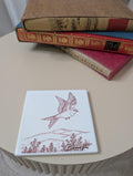 British Garden Bird Coaster | Birdwatcher Gift | Bird Lover Coaster | Countryside Gift | Ceramic Coa