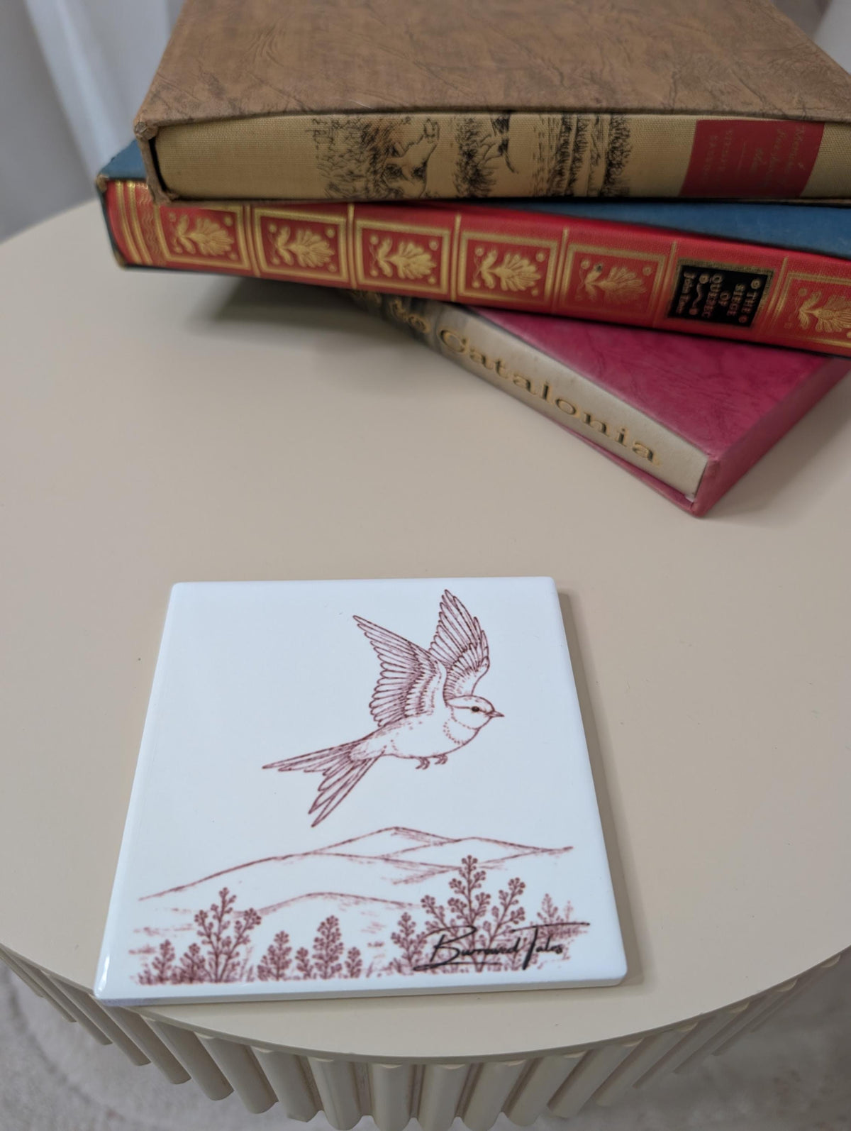 British Garden Bird Coaster | Birdwatcher Gift | Bird Lover Coaster | Countryside Gift | Ceramic Coa