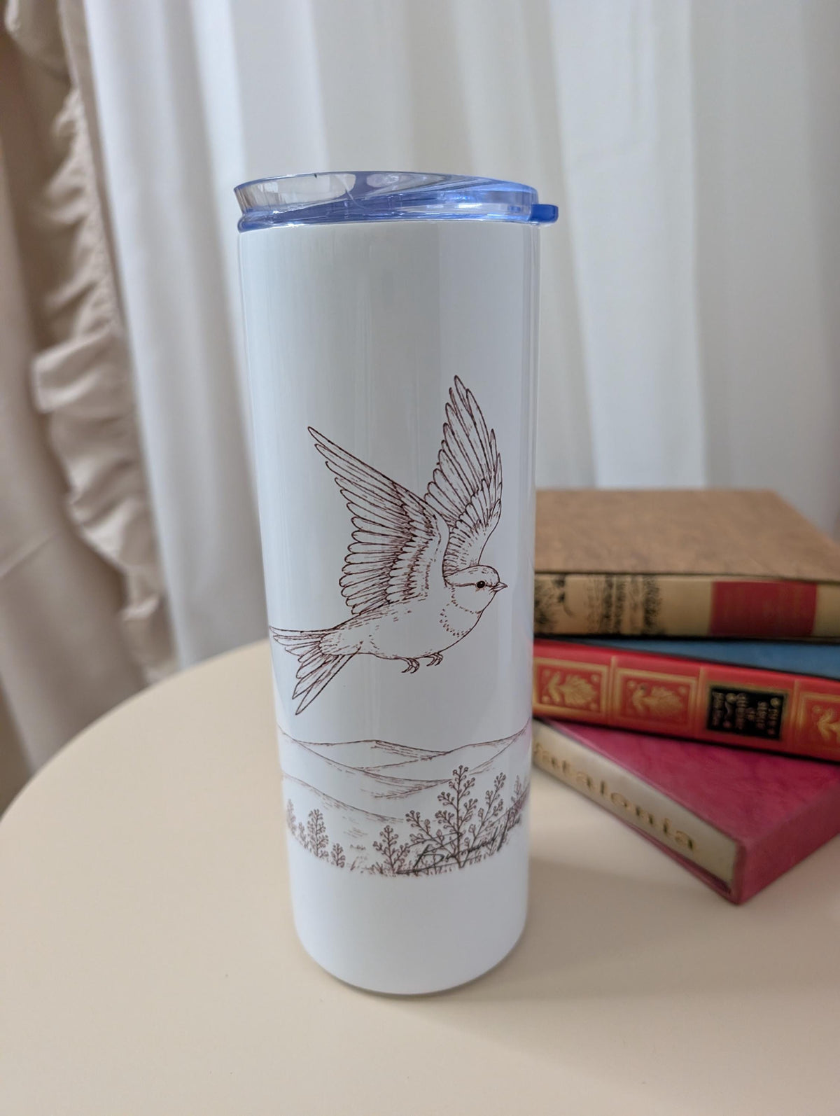 British Garden Bird Tumbler | Birdwatcher Gift | Bird Lover Travel Cup | Countryside Tumbler | 20oz