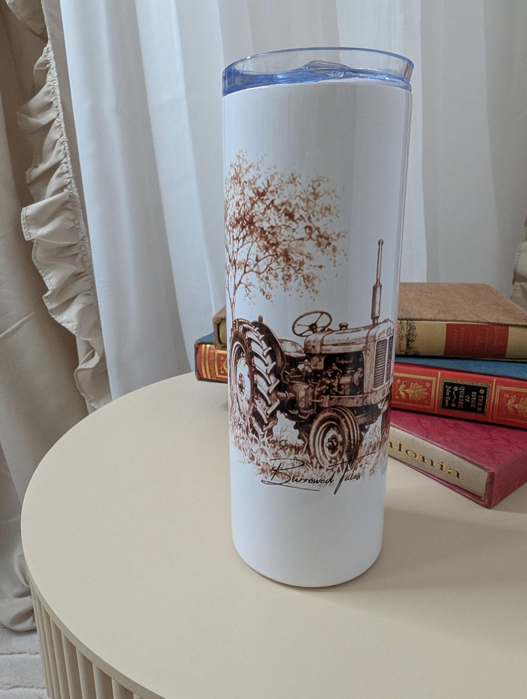 Vintage Tractor Tumbler | Farmer Gift | Farming Travel Cup | Country Living Tumbler | 20oz