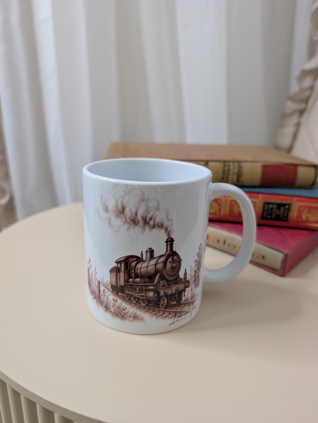 Vintage Steam Train Mug | Railway Enthusiast Gift | Heritage Locomotive Mug | 11oz Ceramic