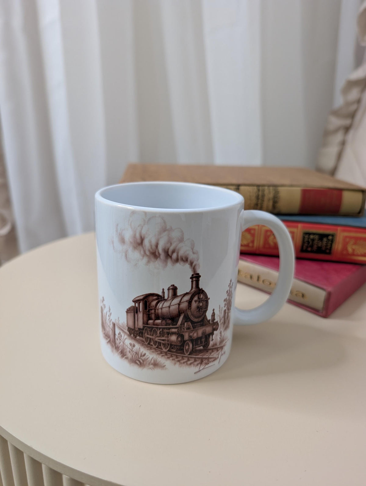 Vintage Steam Train Mug | Railway Enthusiast Gift | Heritage Locomotive Mug | 11oz Ceramic