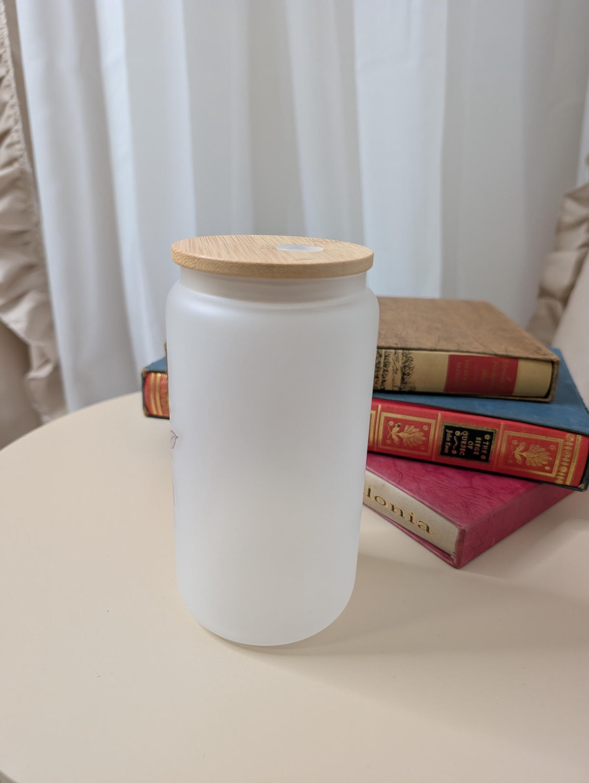 Garden Bird Frosted Glass Tumbler | Birdwatcher Gift | Bird Lover Glass Cup | 16oz